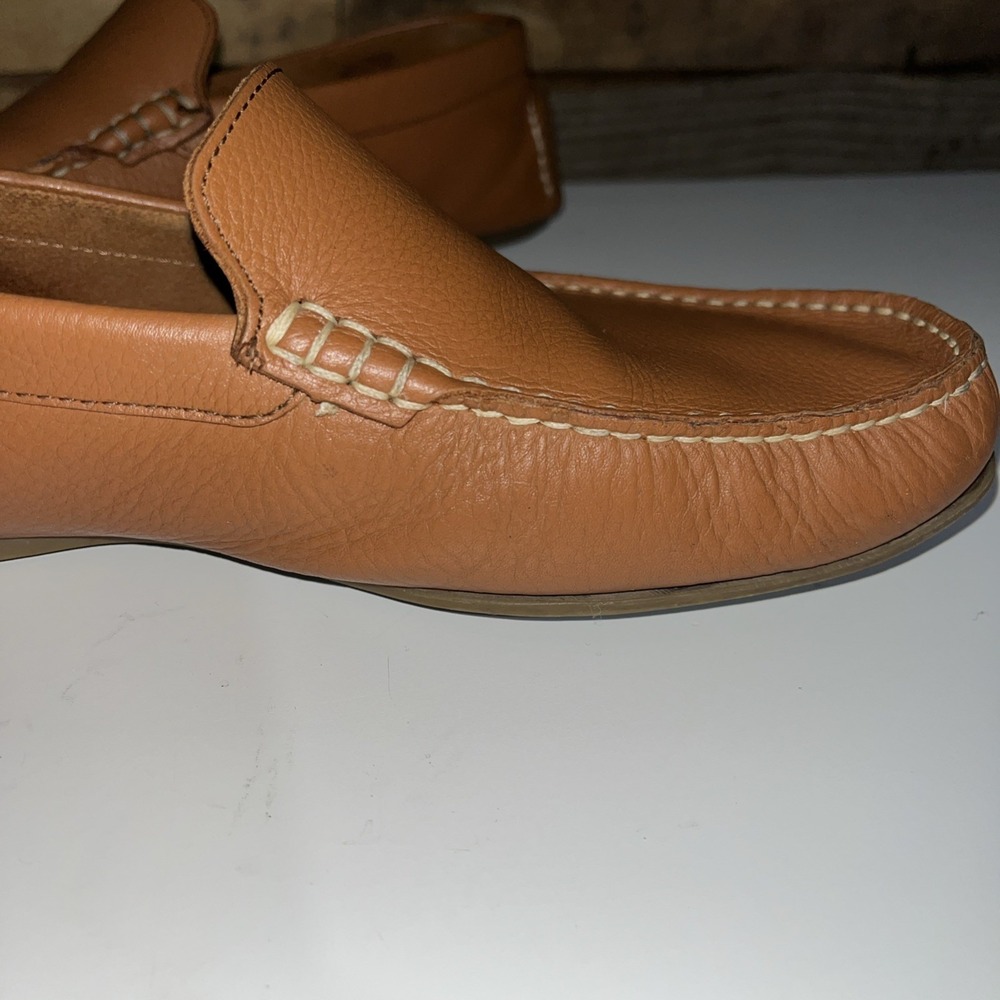 Louis Philippe Loafers Men's Classic Leather Sz 9 US 42 EU Driver Slip On Shoes - Picture 8 of 16